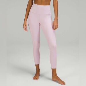 NWT Lululemon Align High-Rise Pant 25"
Pink Peony size 12
